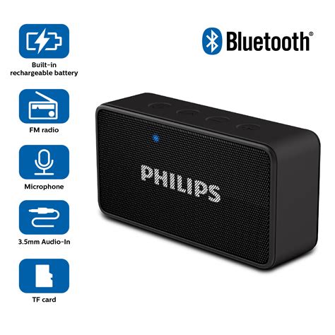 Amazon.com: philips portable bluetooth speaker.